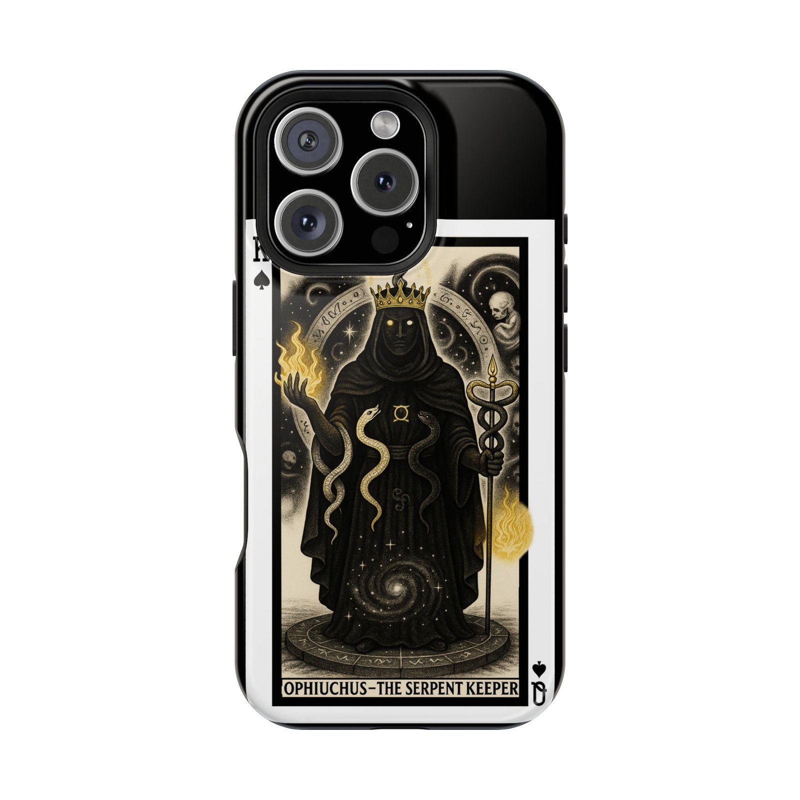 Ophiuchus – Deck of Spades – MagSafe® Protective Phone Case - Image 44