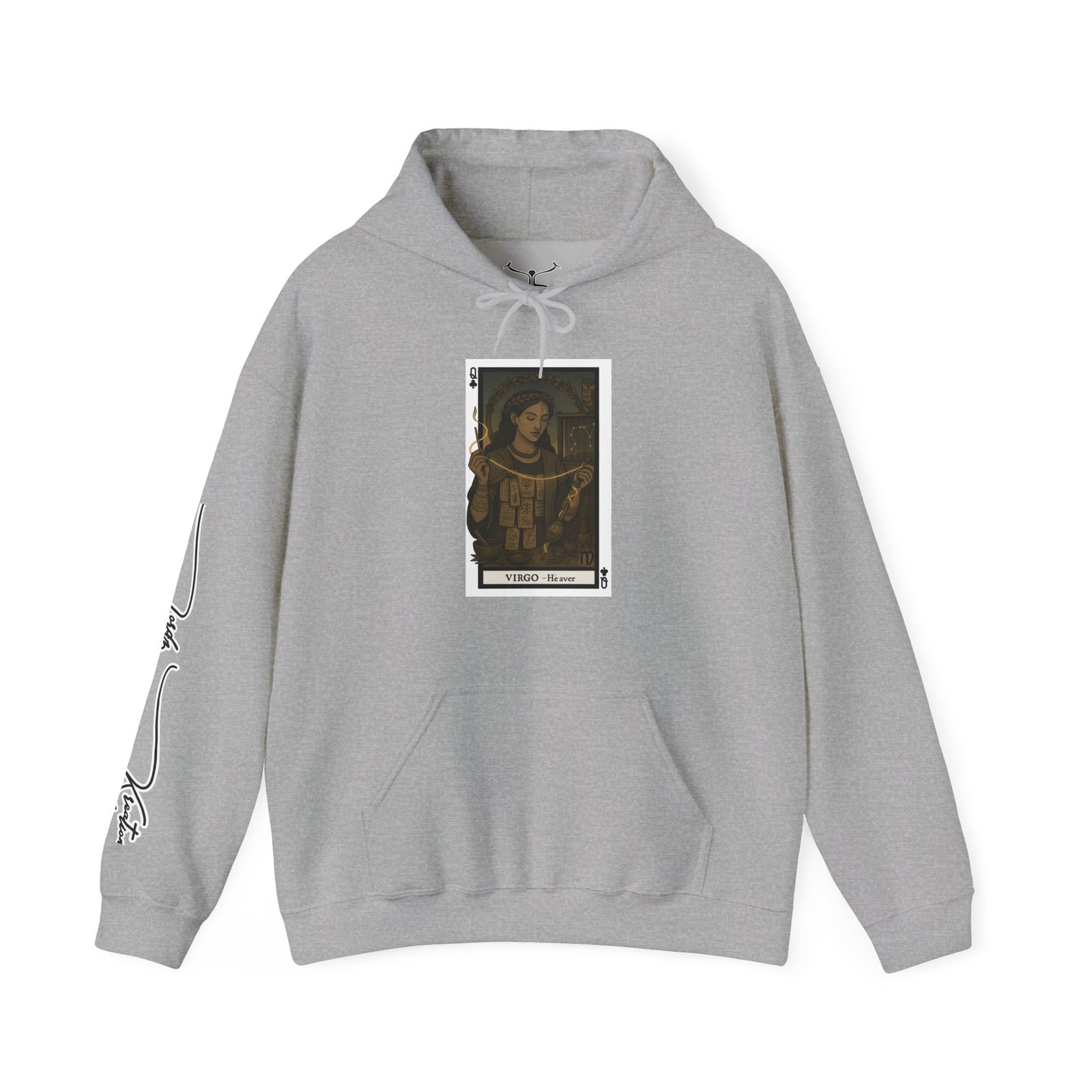 Virgo - The Architect Unisex Heavy Blend™ Hooded Sweatshirt - Image 13
