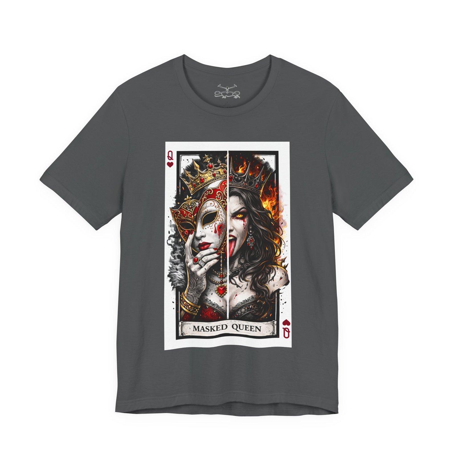 The Masked Queen Cotton Crew Tee - Image 29