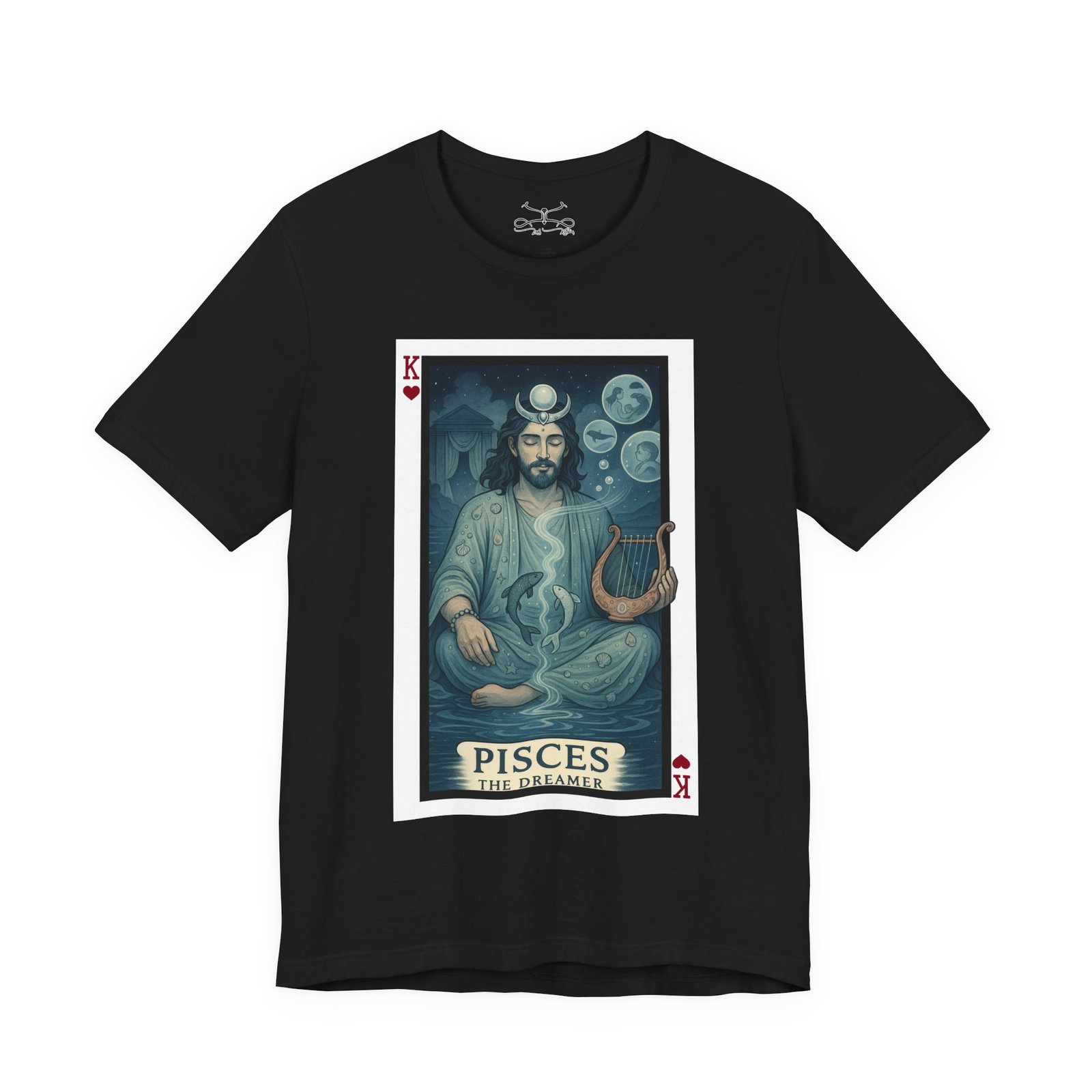 Pisces Cotton Crew Tee - Image 2