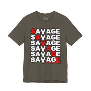Savage Age Unisex Short Sleeve Tee - Image 17