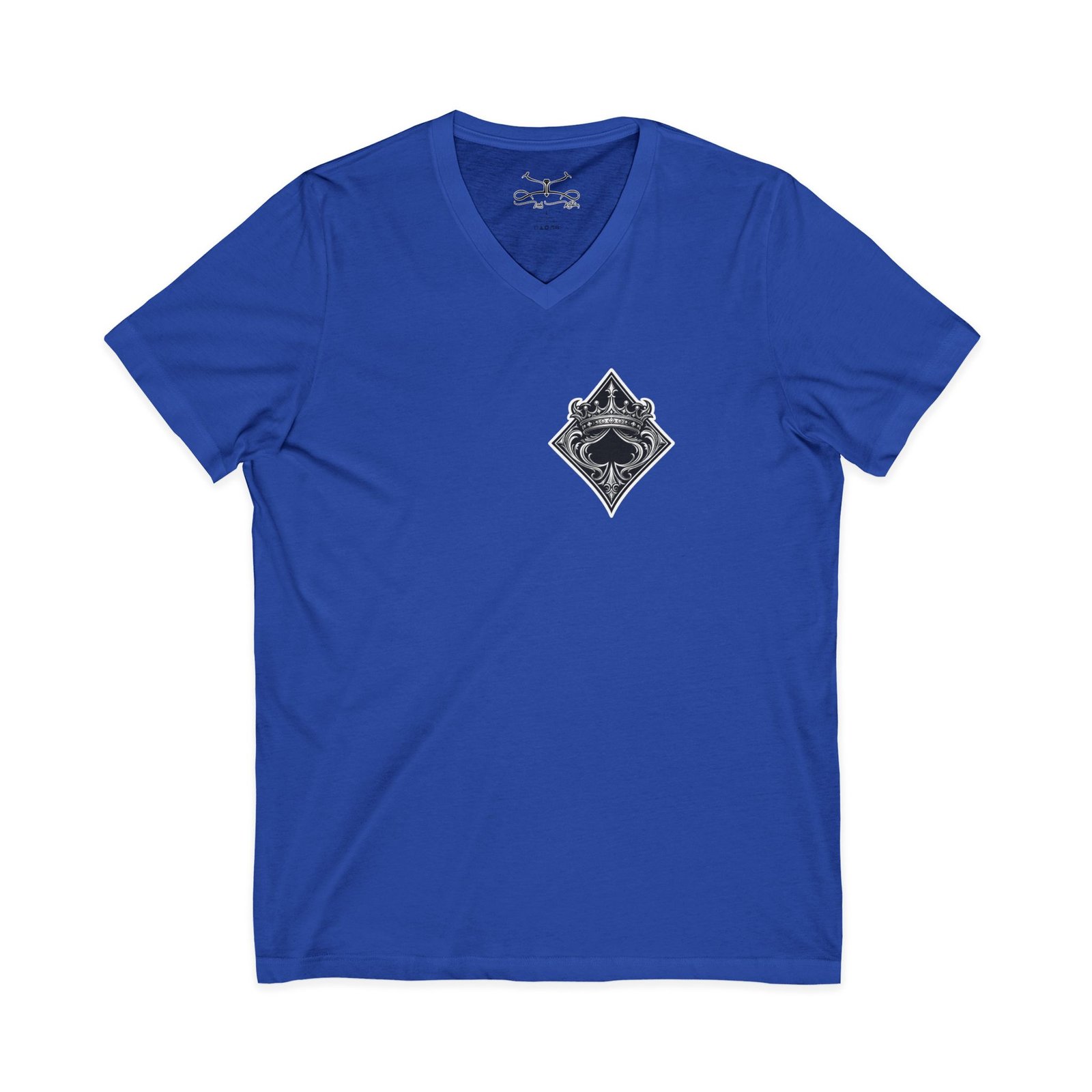 Diamond Sleeve V-Neck Tee - Image 13