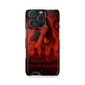 No More Stolen Sisters – Awareness Slim Card Holder Phone Case | LordzKreationz - Image 151