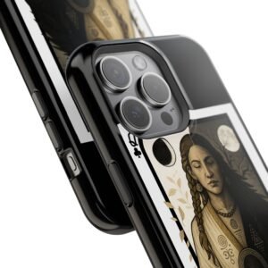 Libra – Deck of Clubs – MagSafe® Protective Phone Case - Image 21