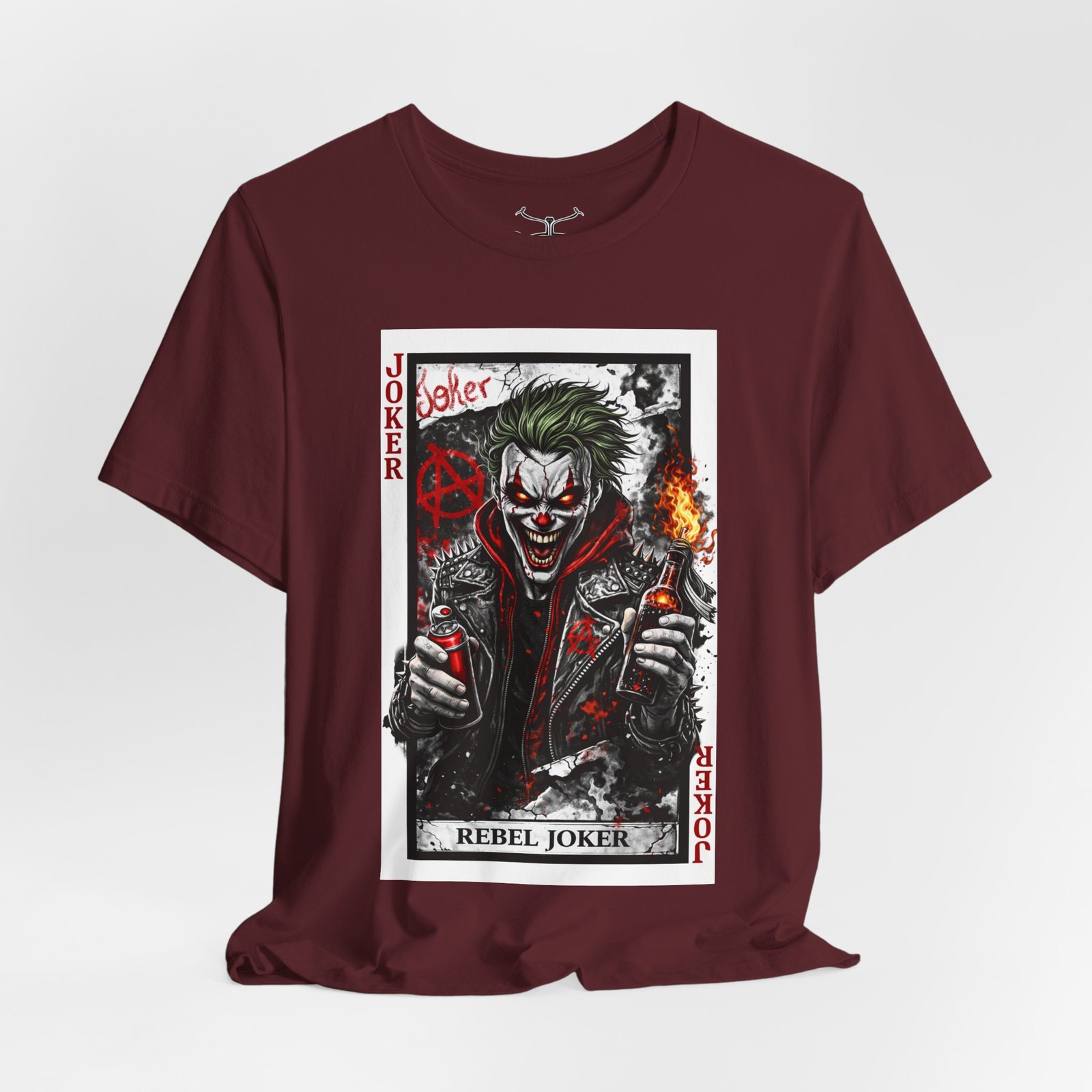 Rebel Joker Cotton Crew Tee - Image 12
