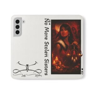 No More Stolen Sisters – Awareness Flip Wallet Phone Case | LordzKreationz - Image 5