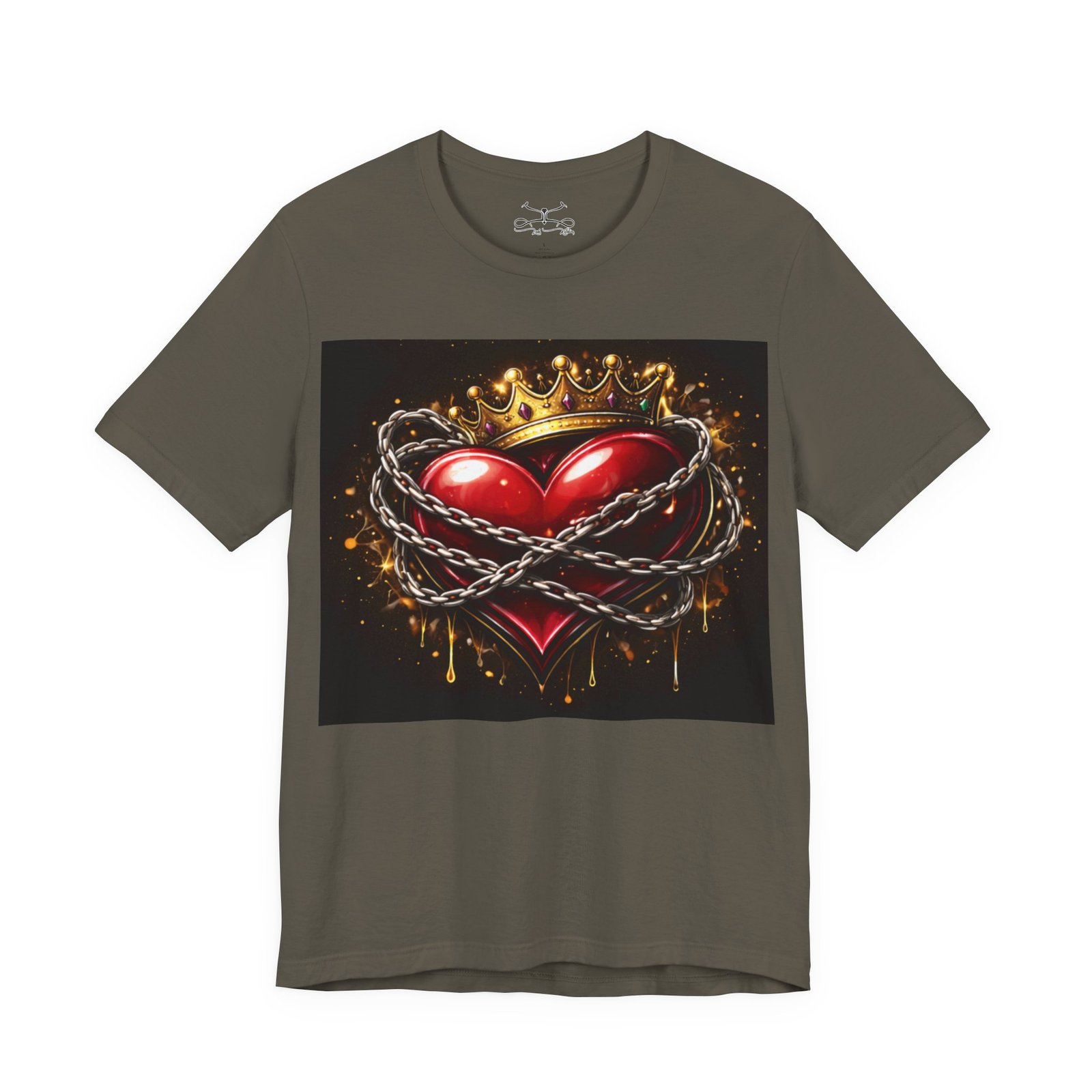 Hearts Unisex Jersey Short Sleeve Tee - Image 17