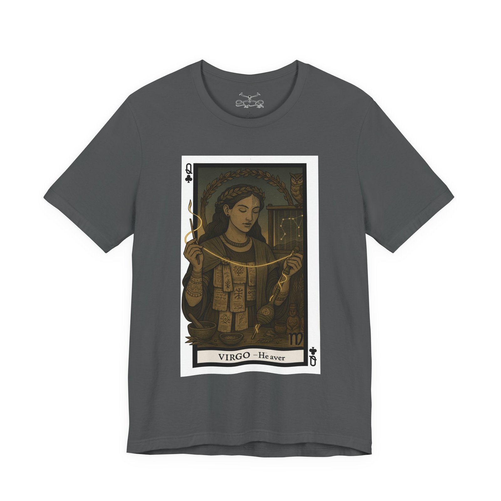 Virgo Cotton Crew Tee - Image 29