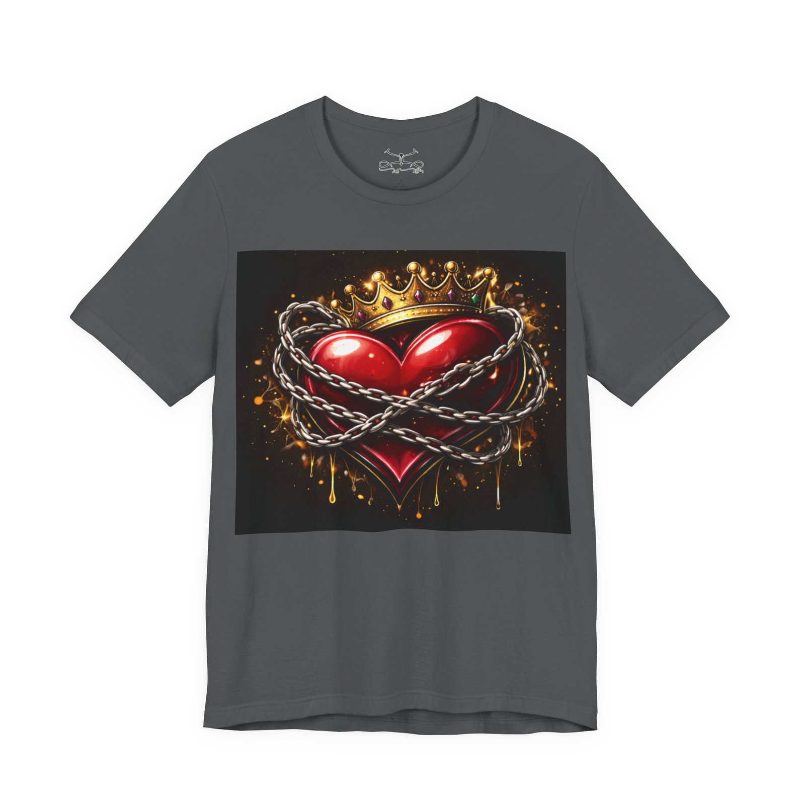 Hearts Unisex Jersey Short Sleeve Tee - Image 29