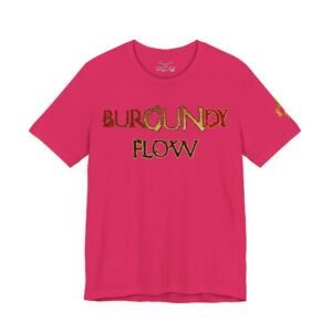 BurGUNdy Unisex Short Sleeve Tee - Image 41