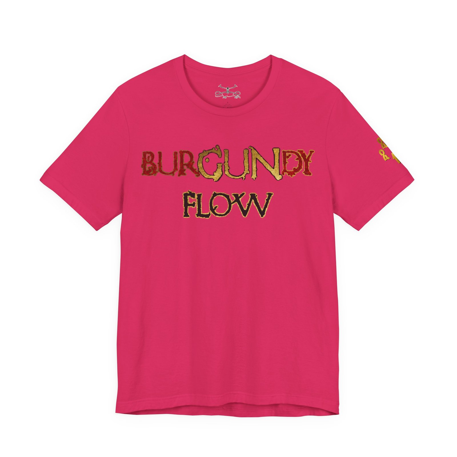 BurGUNdy Unisex Short Sleeve Tee - Image 41