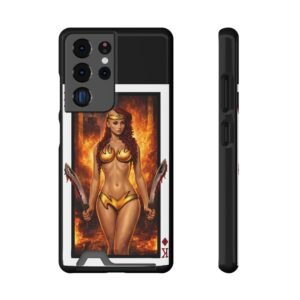 Let’s Play – Deck of Diamonds Slim Card Holder Phone Case | LordzKreationz - Image 41