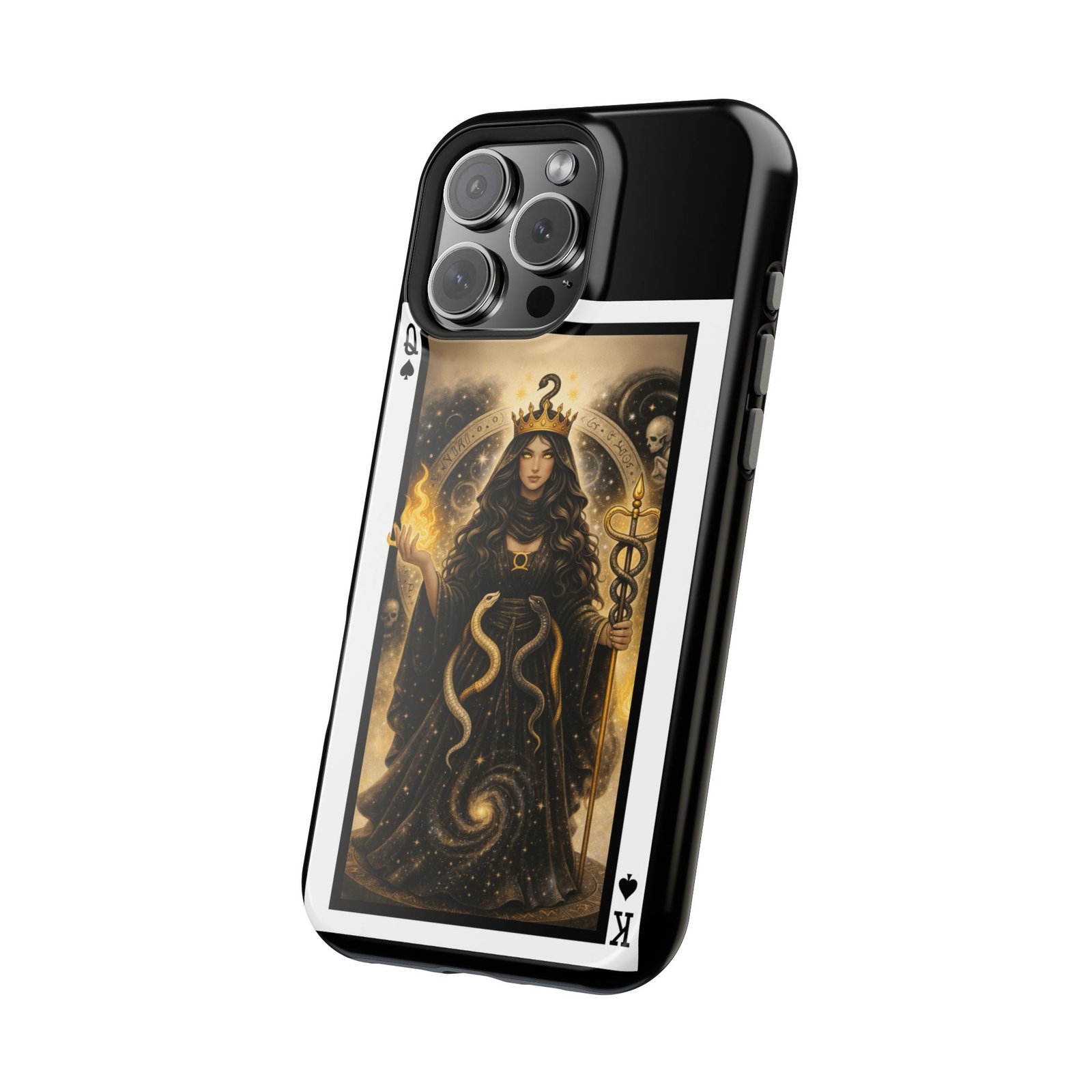 Ophiuchus – Deck of Spades – MagSafe® Protective Phone Case - Image 53