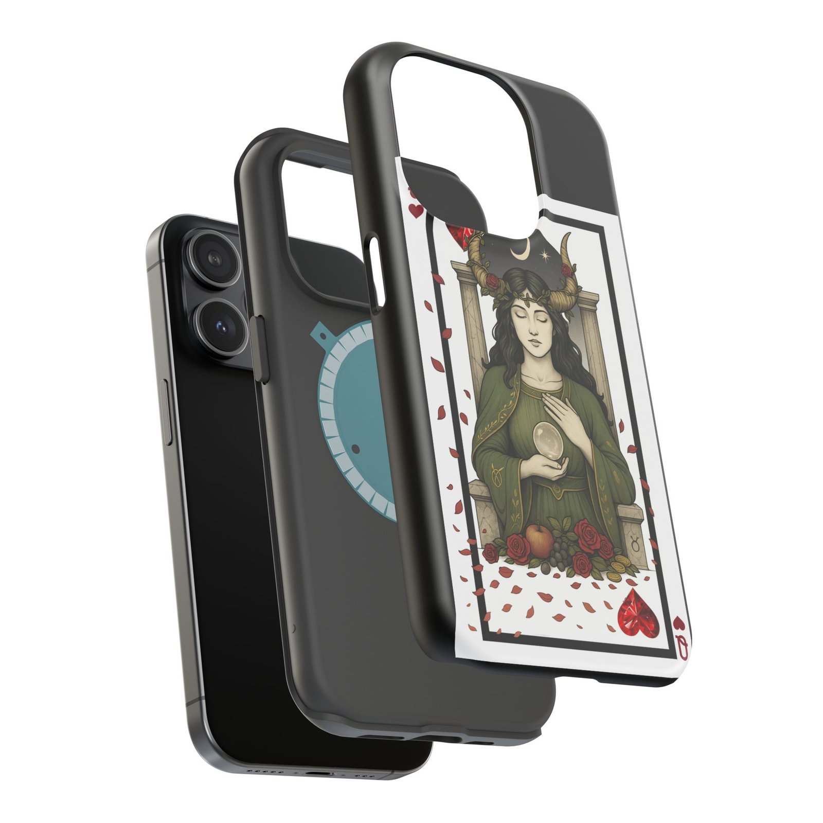 Taurus – Deck of Hearts – MagSafe® Protective Phone Case - Image 19