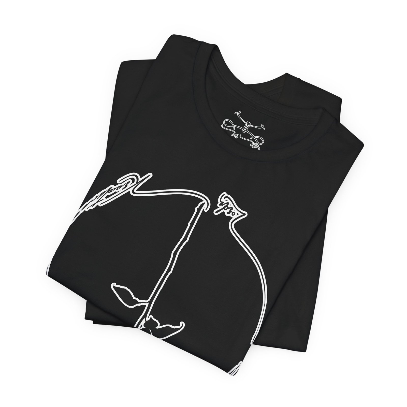Black Rose Unisex Jersey Short Sleeve Tee - Image 4