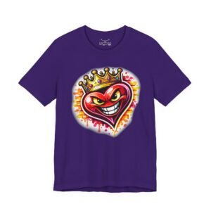 Hearts Unisex Jersey Short Sleeve Tee - Image 33