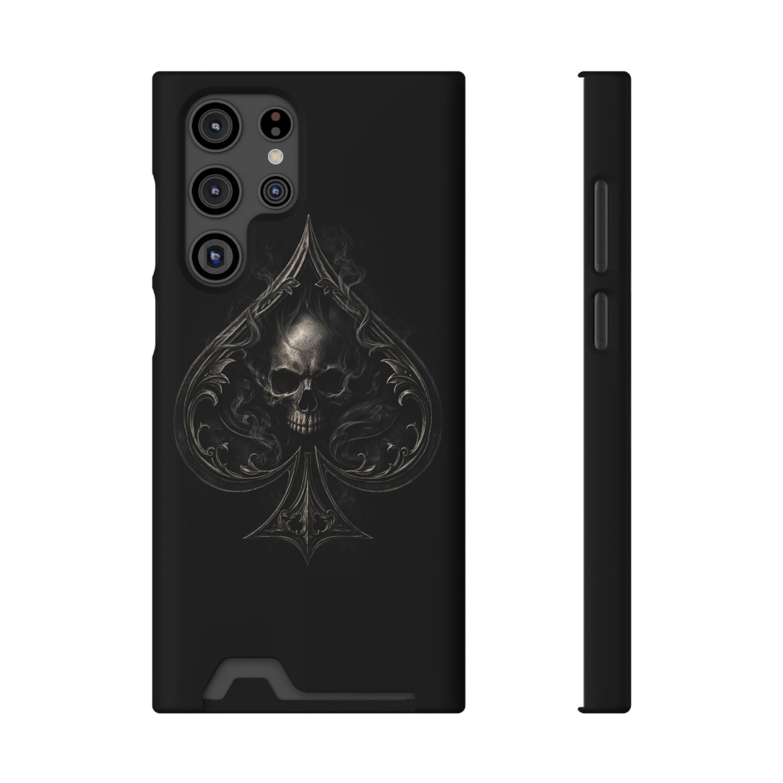 Spade – Deck of Cards Slim Card Holder Phone Case | LordzKreationz - Image 70