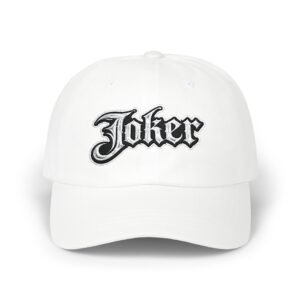 Joker Dad Cap — Vintage Compass Emblem Baseball Hat - Image 1