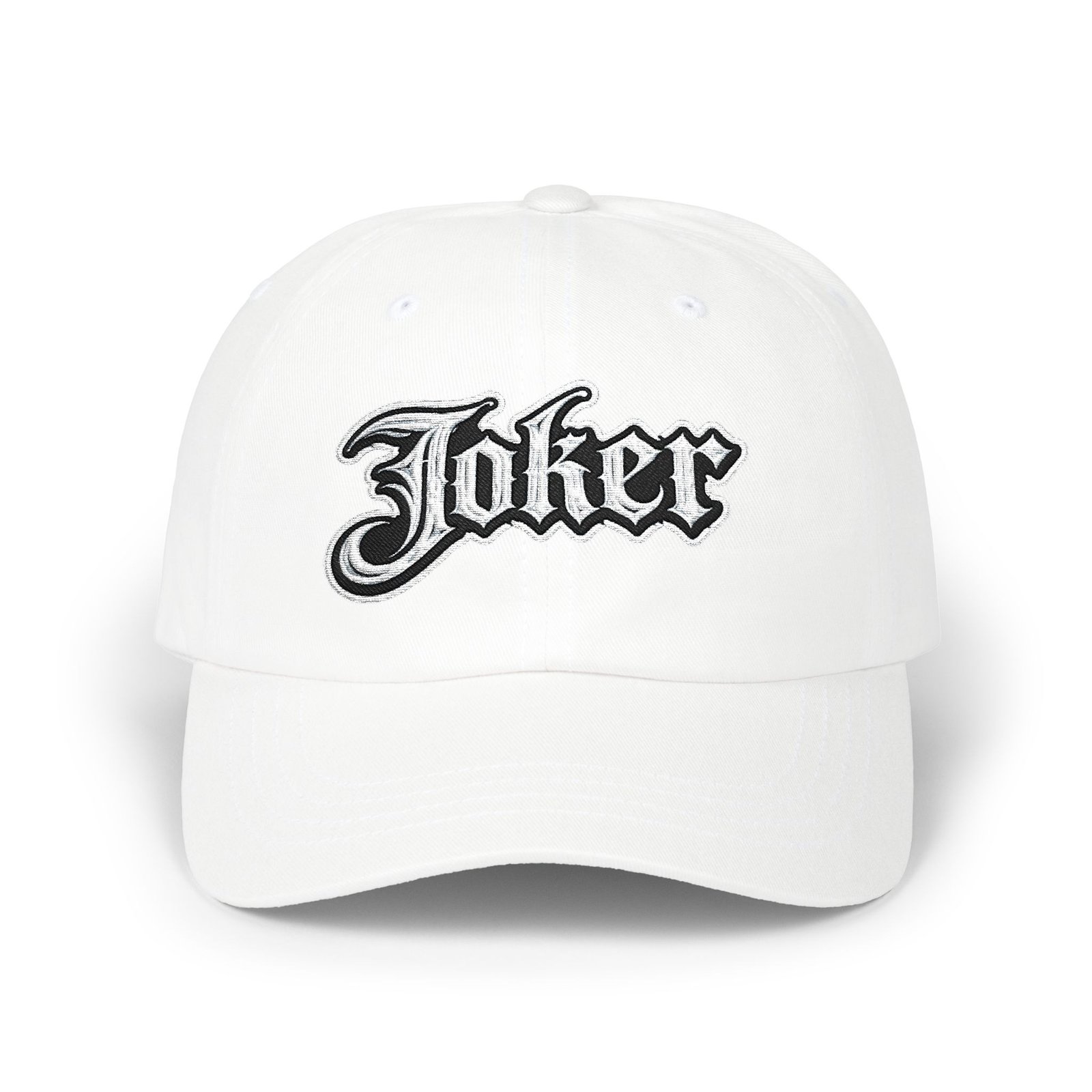 Joker Dad Cap — Vintage Compass Emblem Baseball Hat - Image 1