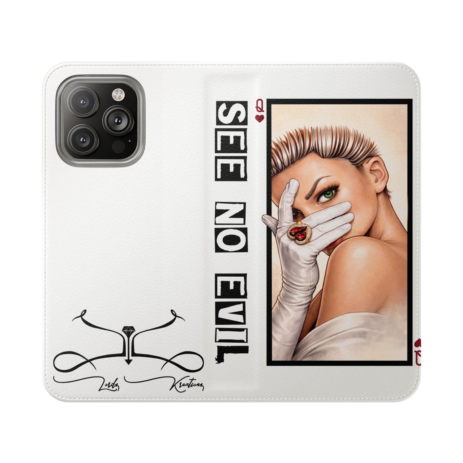 See No Evil Design - Flip Case - Image 69