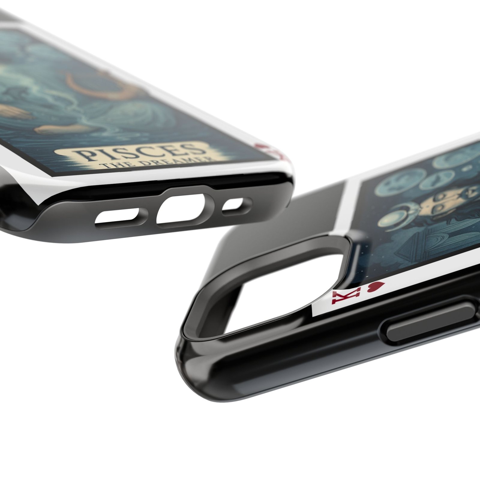 Pisces – Deck of Hearts – MagSafe® Protective Phone Case - Image 6
