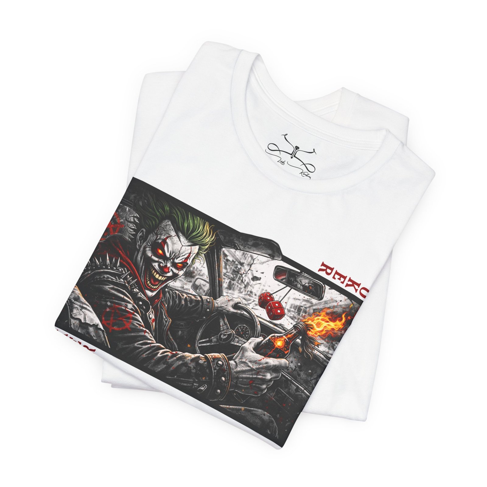 Rebel Joker Drive Cotton Crew Tee - Image 7