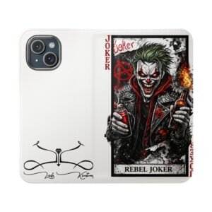 Rebel Joker – Deck of Cards Flip Wallet Phone Case | LordzKreationz - Image 41
