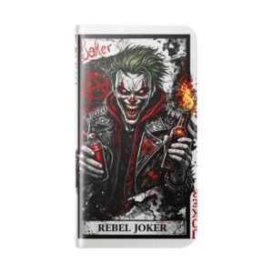 Rebel Joker – Deck of Cards Flip Wallet Phone Case | LordzKreationz - Image 64