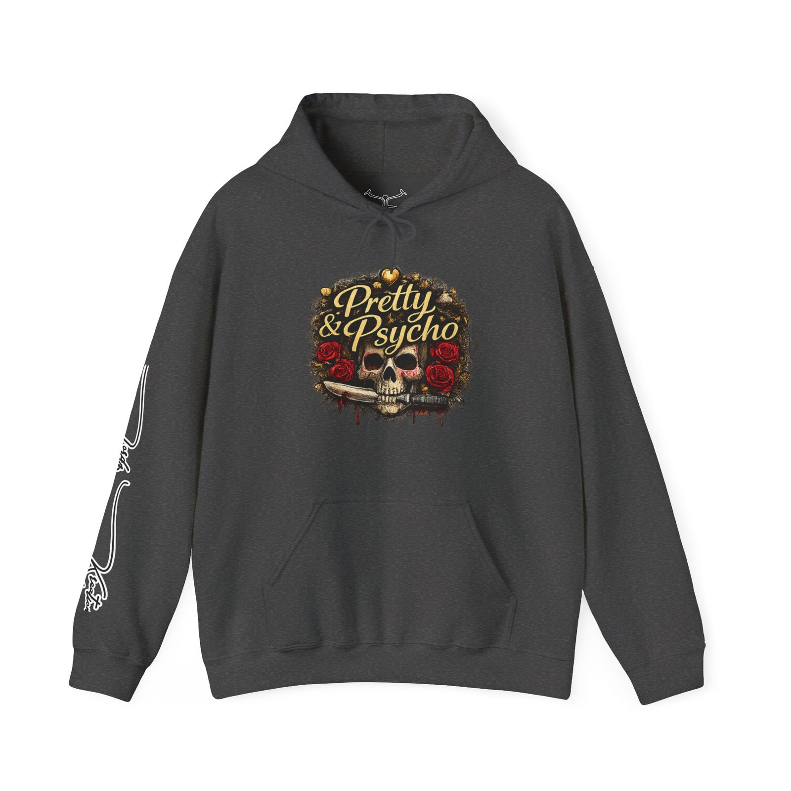 Pretty & Psycho Unisex Heavy Blend™ Hooded Sweatshirt - Image 21