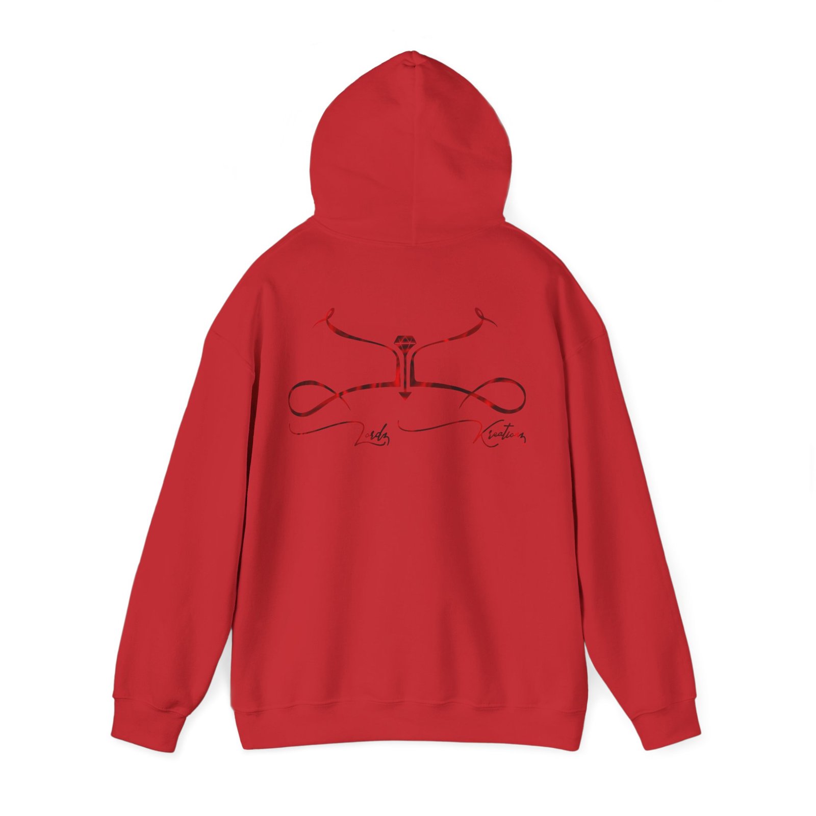 Blood Rose Hooded Sweatshirt - Image 43
