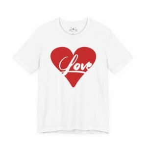 Amor Unisex Jersey Short Sleeve Tee - Image 5