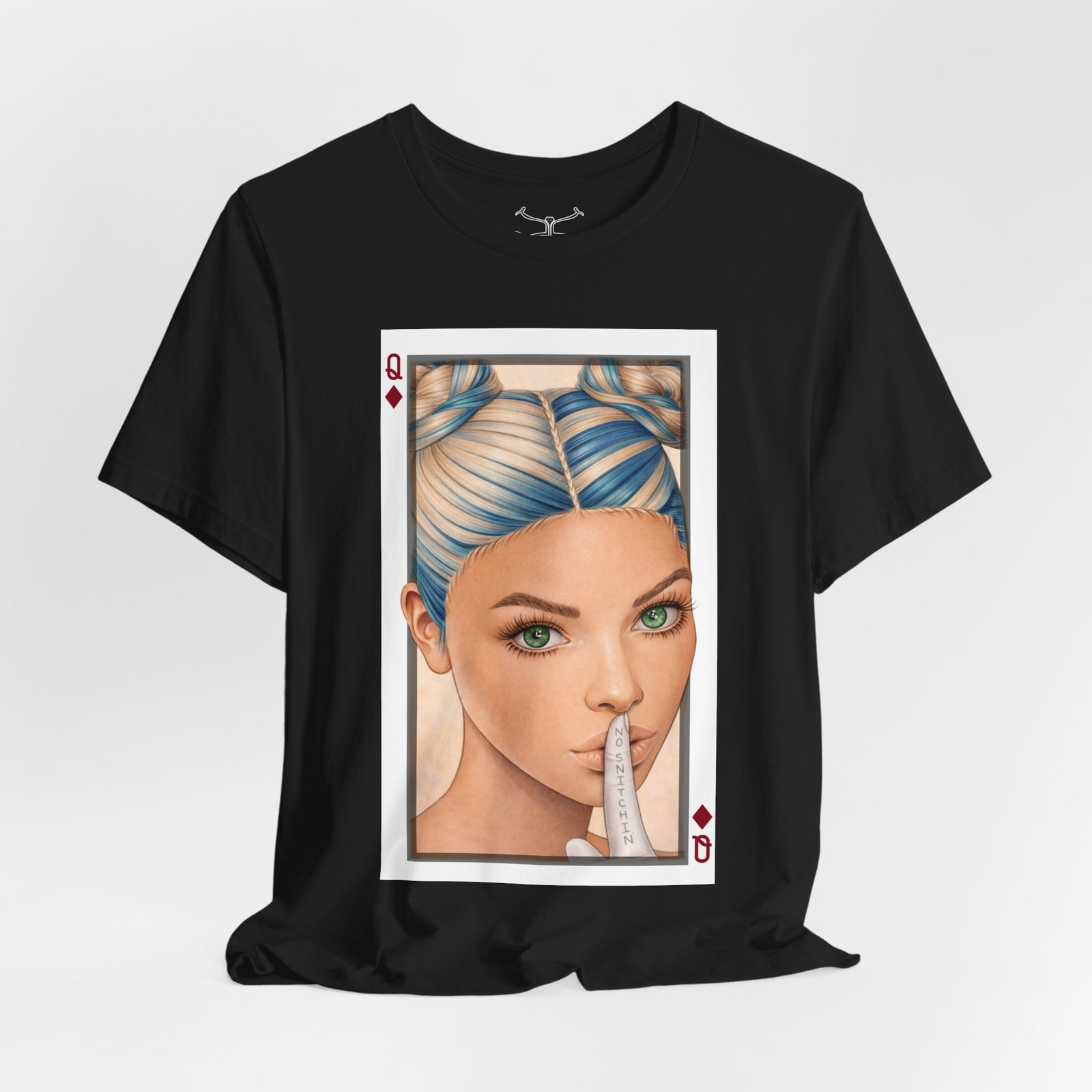 Speak no Evil Cotton Crew Tee - Image 1