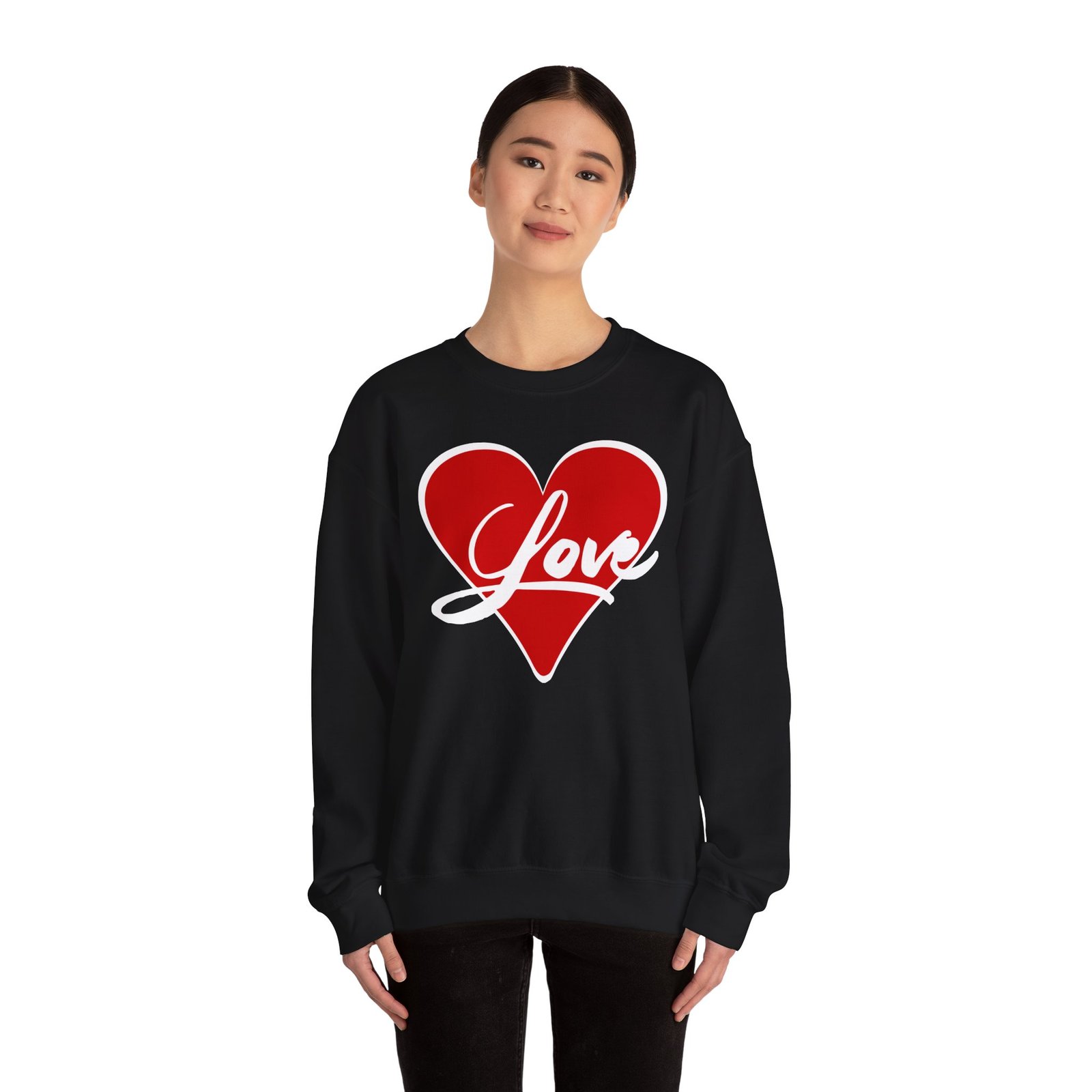 Amor Unisex Heavy Blend™ Crewneck Sweatshirt - Image 8