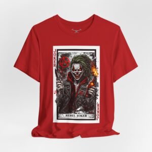 His Rebel Joker Cotton Crew Tee - Image 20