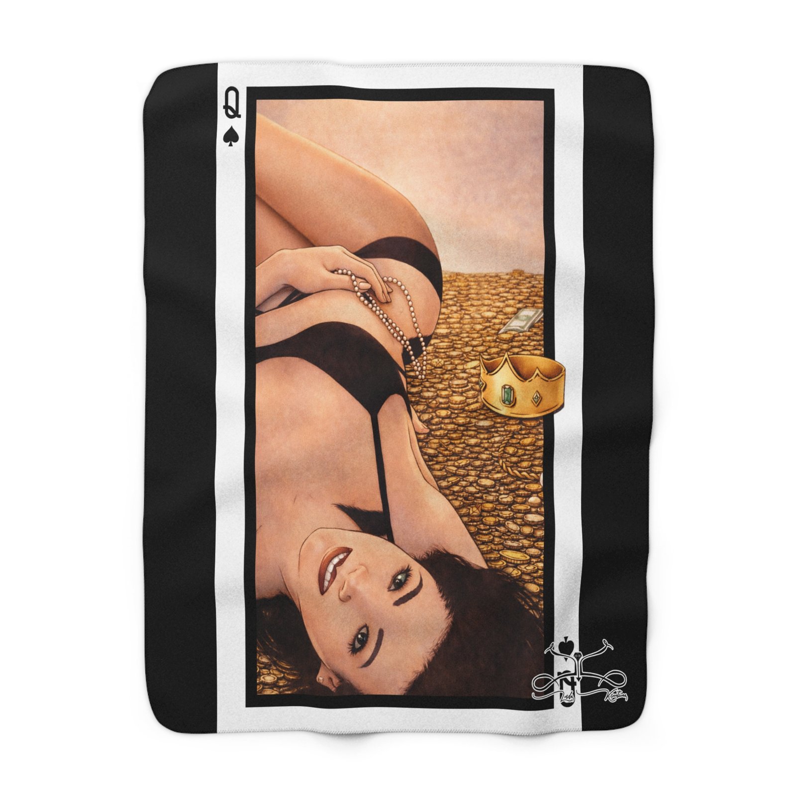 Blessed Sherpa Fleece Blanket - Image 1