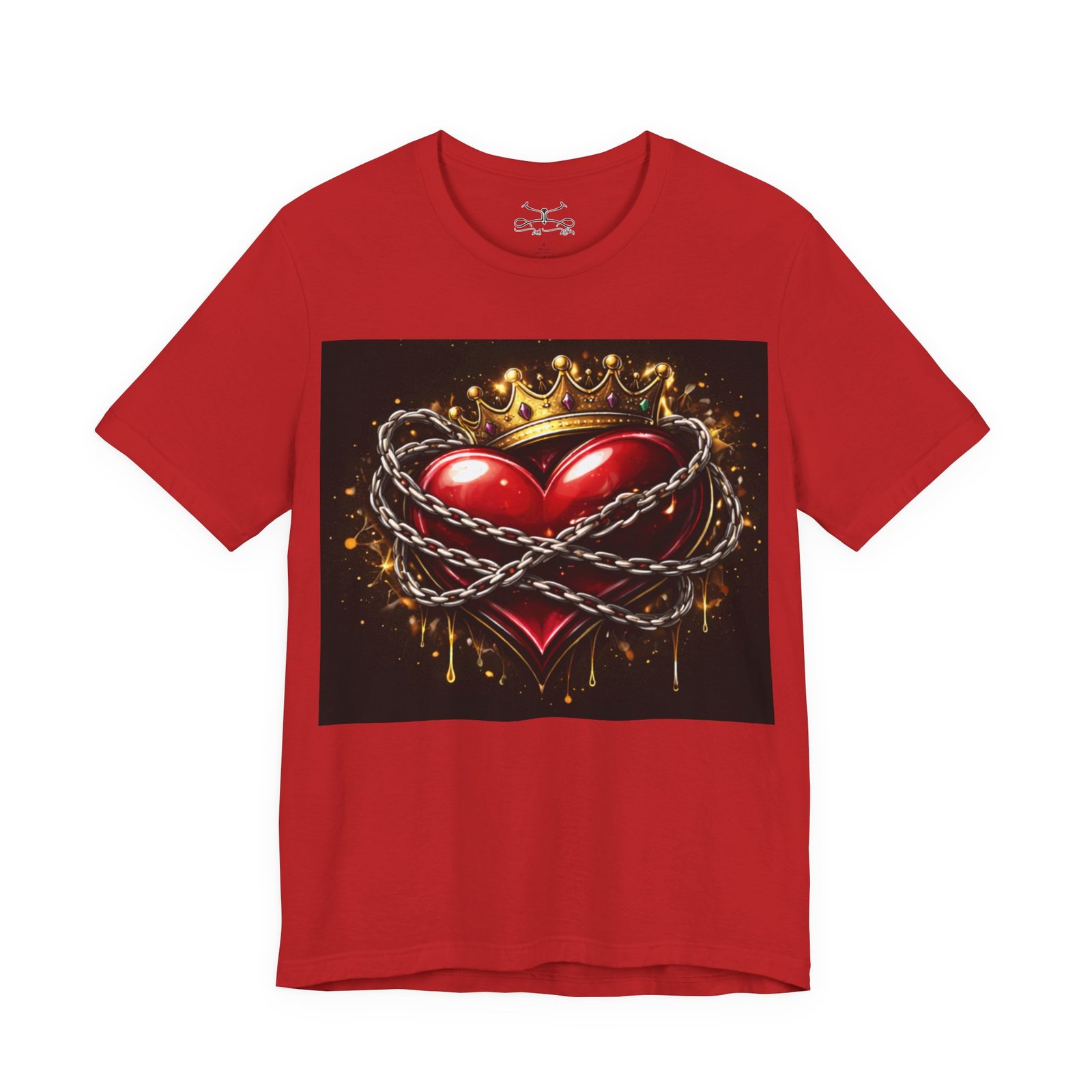Hearts Unisex Jersey Short Sleeve Tee - Image 49