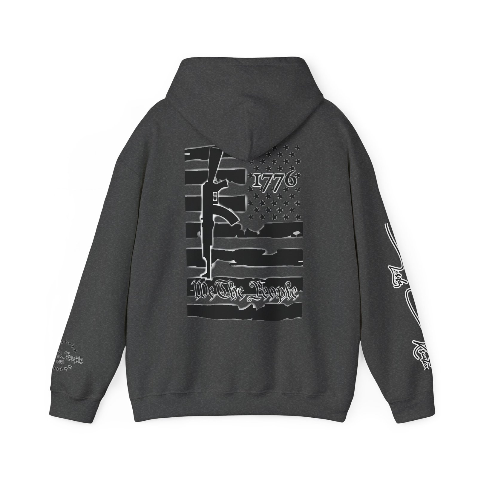 "Gun Law" Unisex Heavy Blend™ Hooded Sweatshirt - Image 34