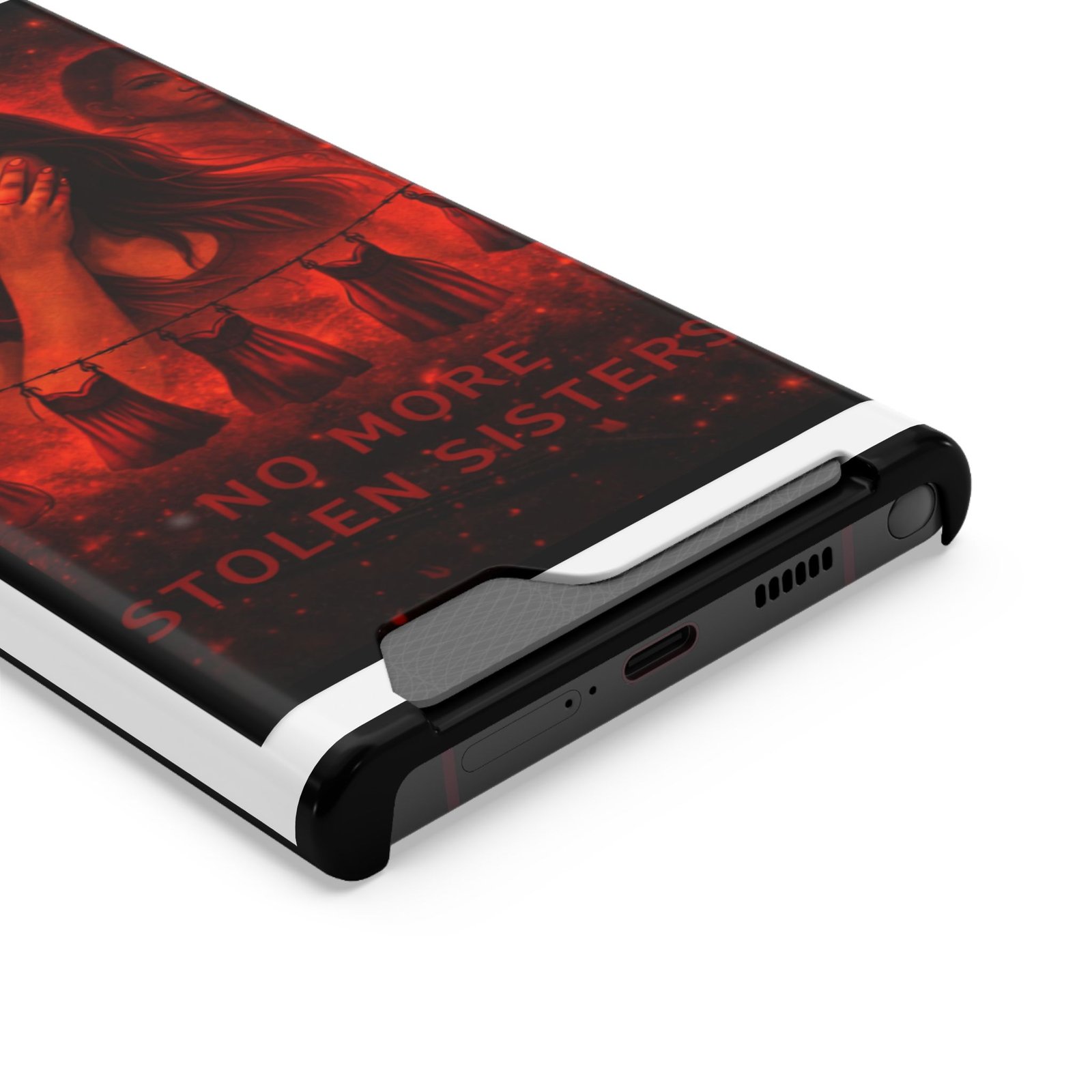 No More Stolen Sisters – Awareness Slim Card Holder Phone Case | LordzKreationz - Image 18