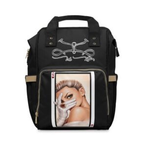 See no Evil Stylish Multifunctional Diaper Backpack for Parents - Image 1