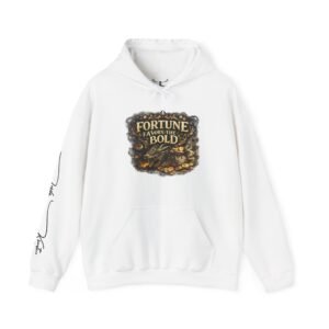 Fortune Favors the Bold Unisex Heavy Blend™ Hooded Sweatshirt - Image 1