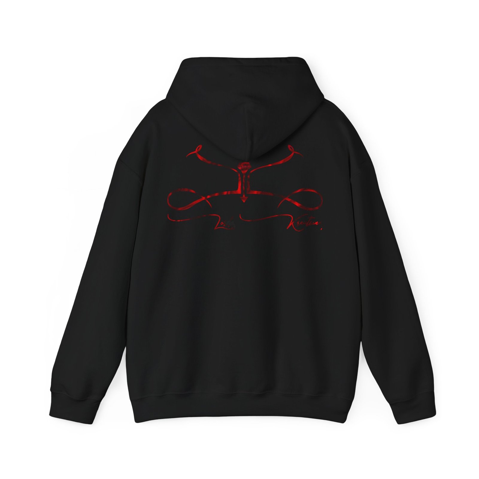 Blood Rose Hooded Sweatshirt - Image 6