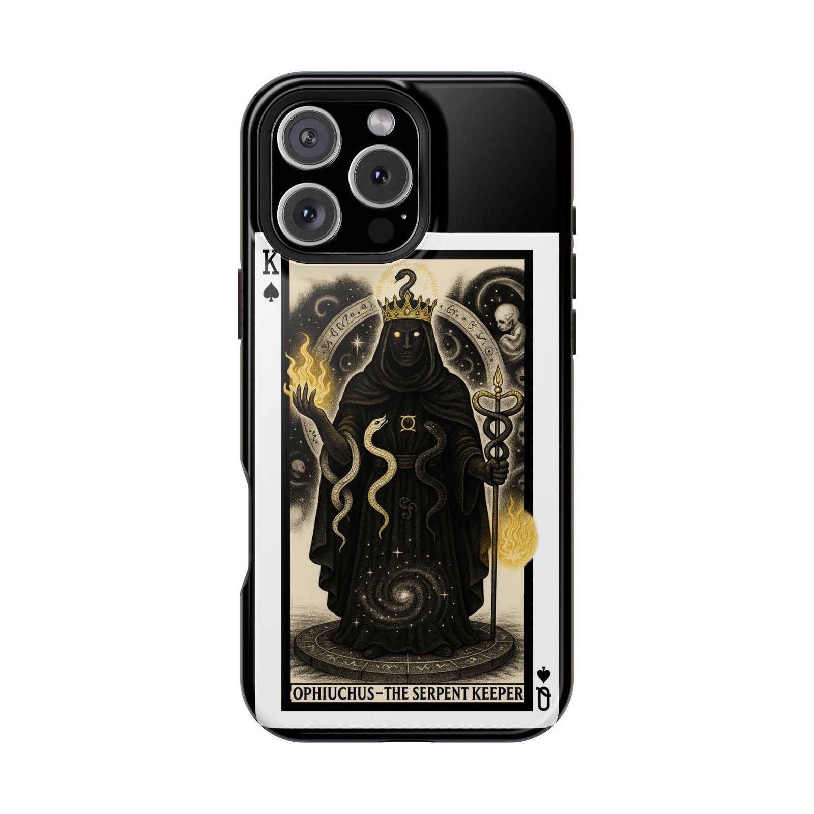 Ophiuchus – Deck of Spades – MagSafe® Protective Phone Case - Image 52