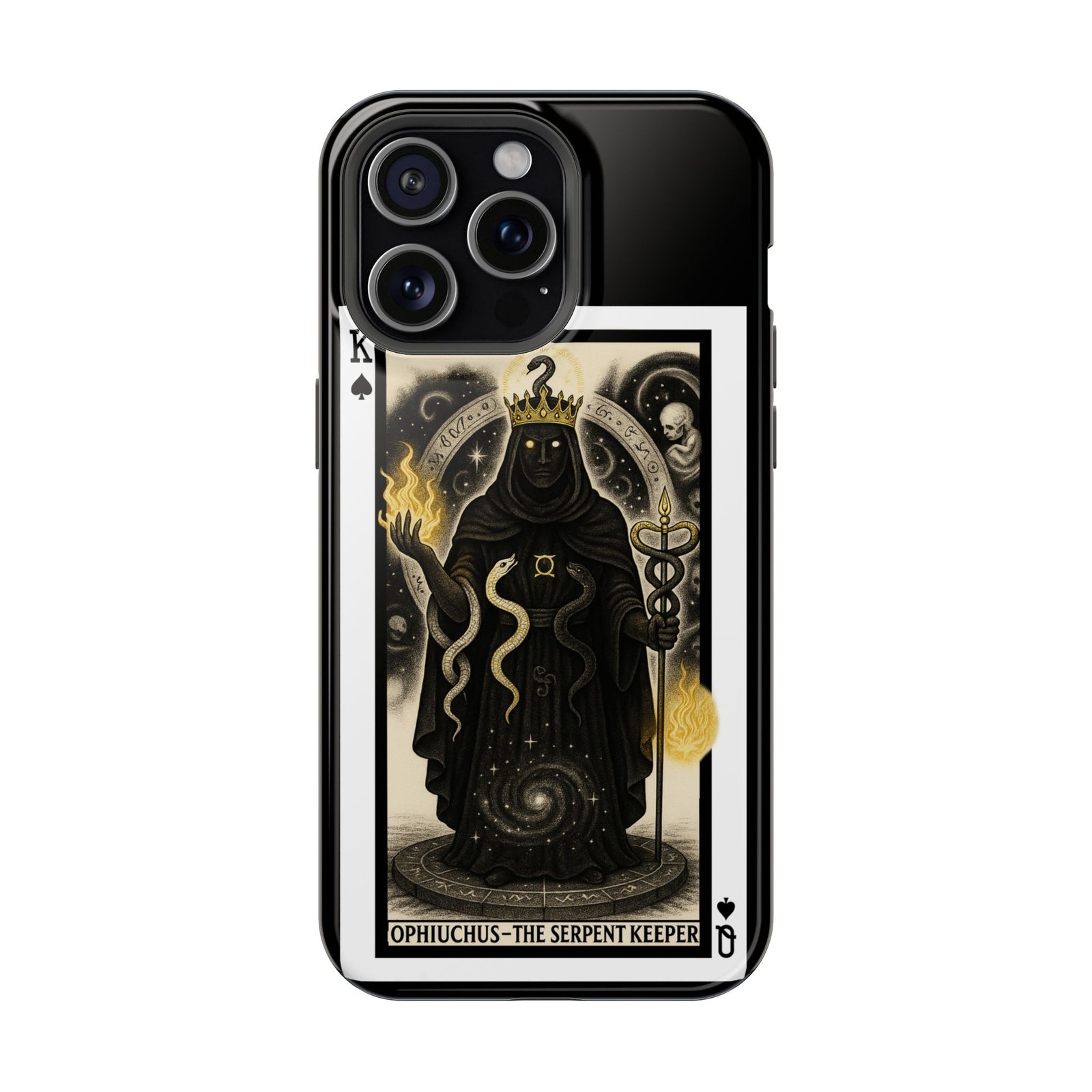 Ophiuchus – Deck of Spades – MagSafe® Protective Phone Case - Image 20