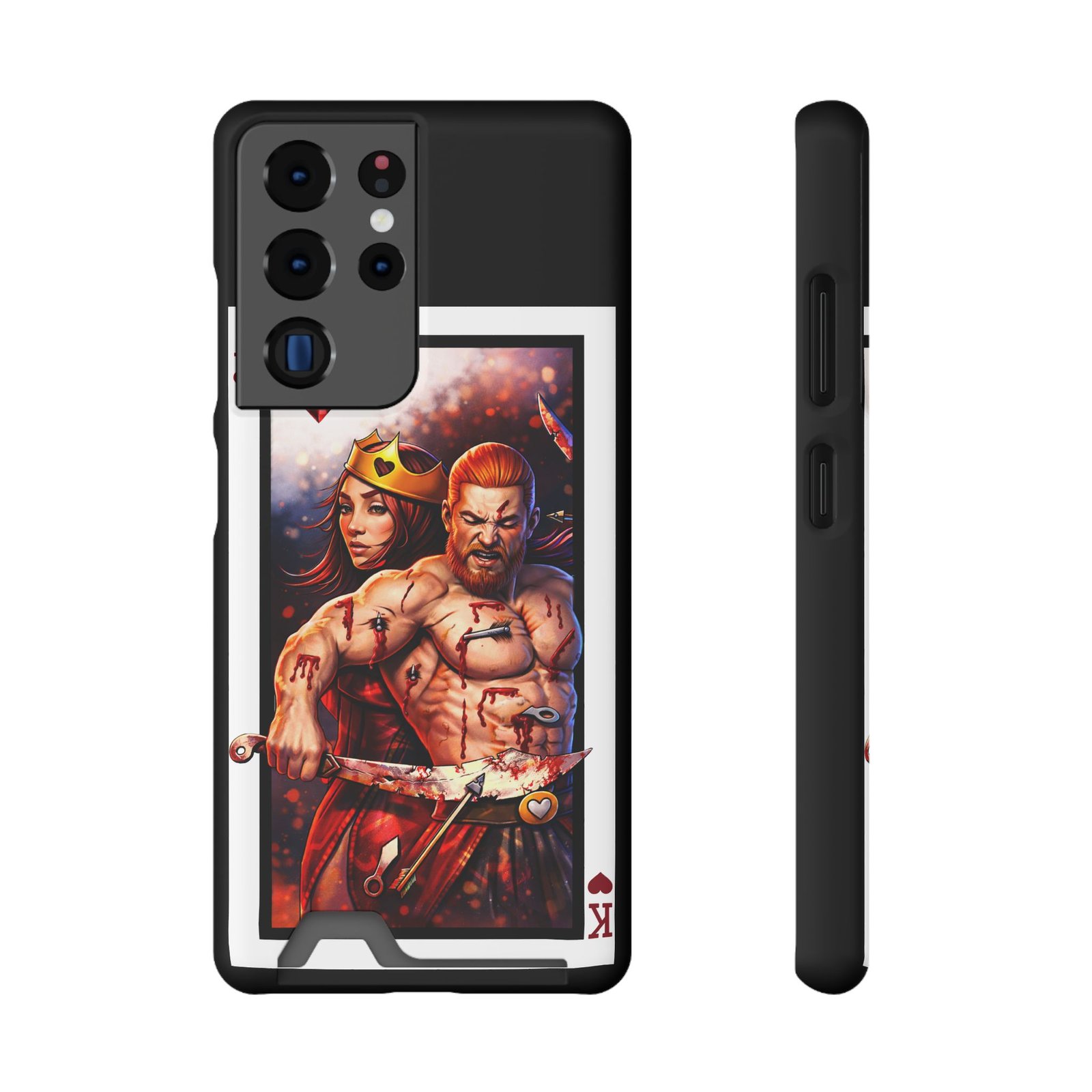 Got Chu – Deck of Hearts Slim Card Holder Phone Case | LordzKreationz - Image 45