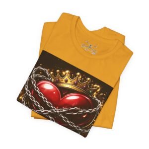 Hearts Unisex Jersey Short Sleeve Tee - Image 15