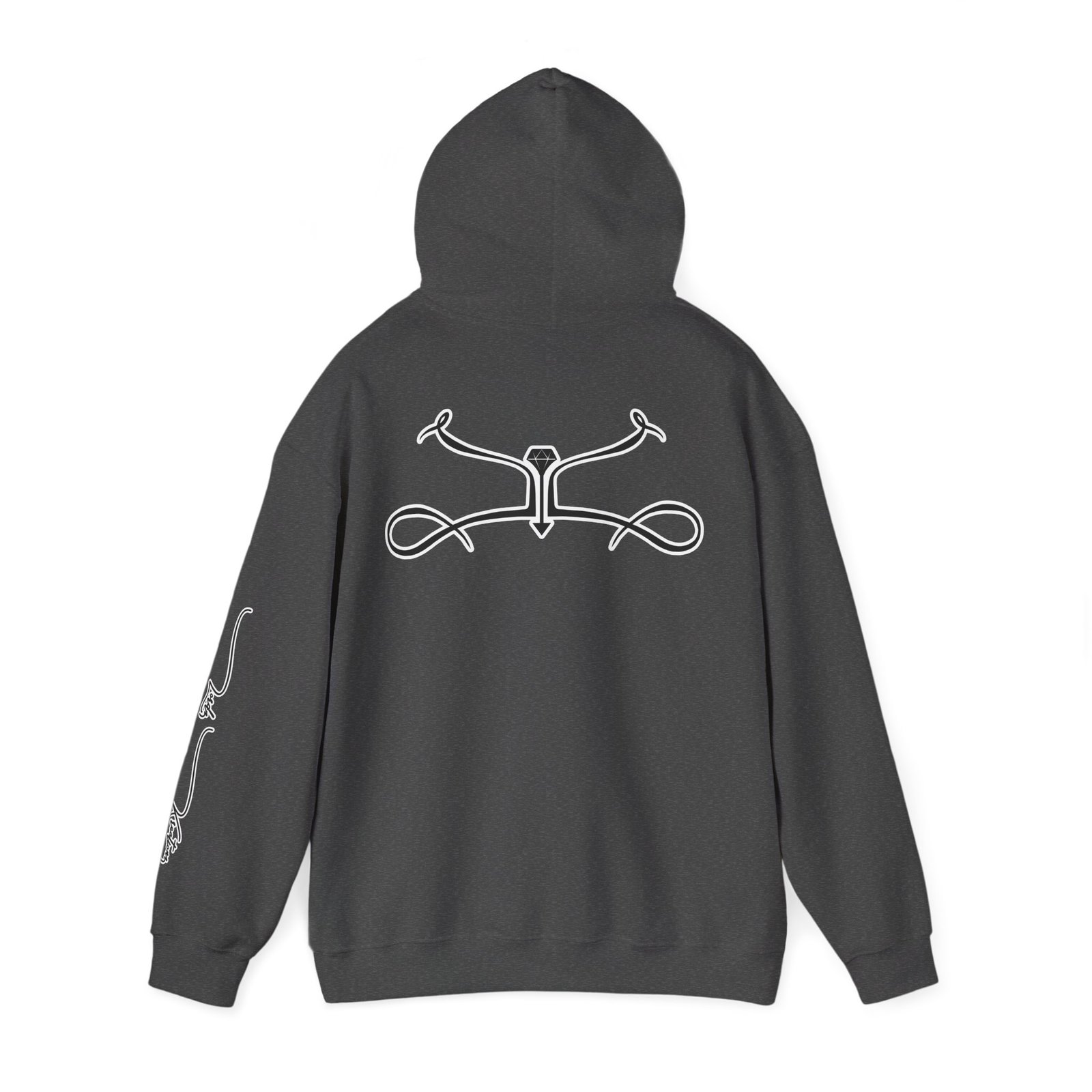 His Rebel Joker Heavy Blend™ Hooded Sweatshirt - Image 35