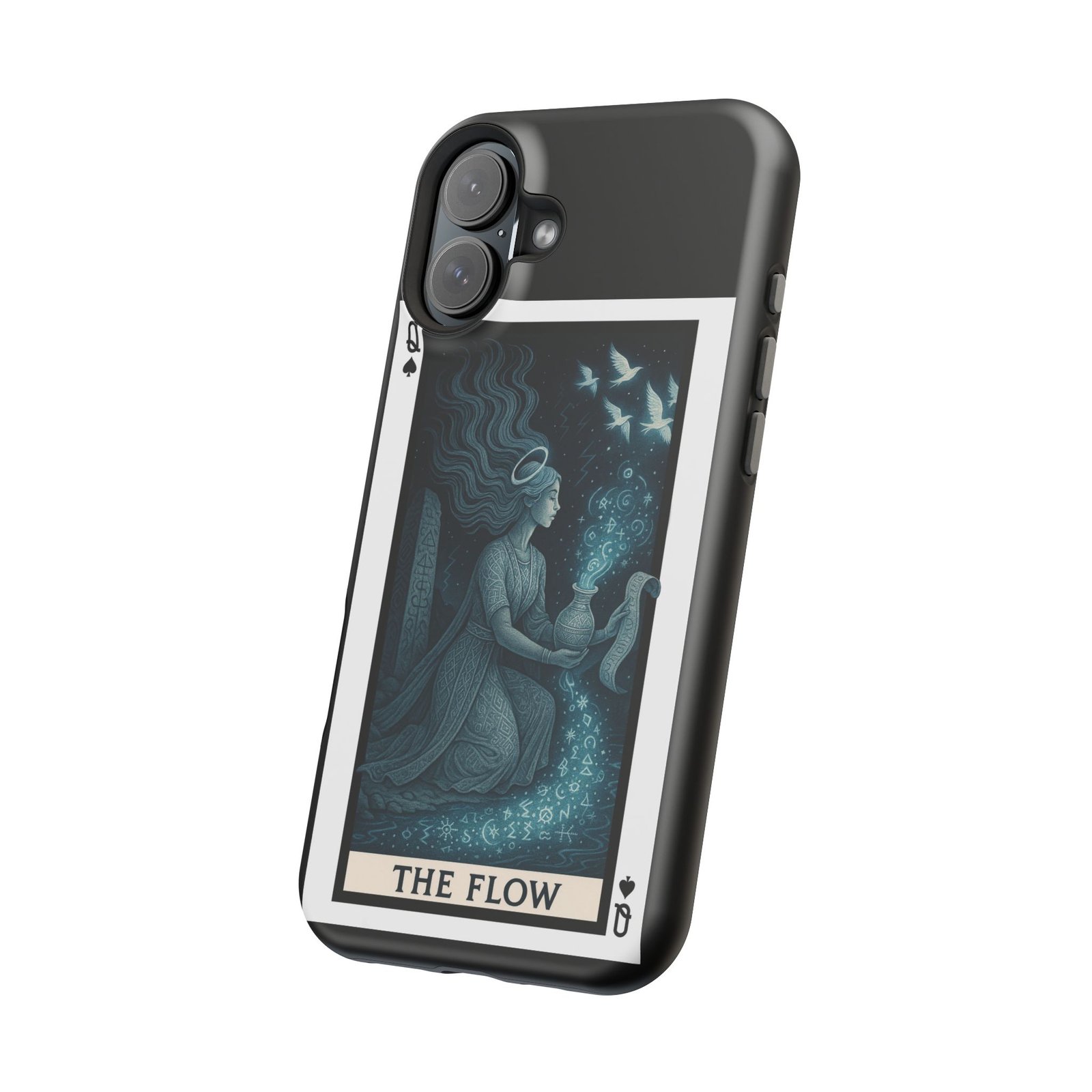 Aquarius – Deck of Spades – MagSafe® Protective Phone Case - Image 41