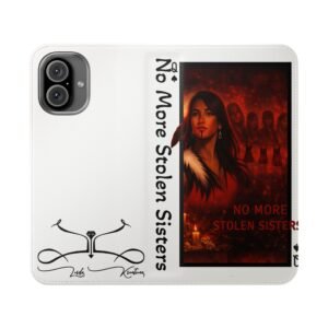 No More Stolen Sisters – Awareness Flip Wallet Phone Case | LordzKreationz - Image 33