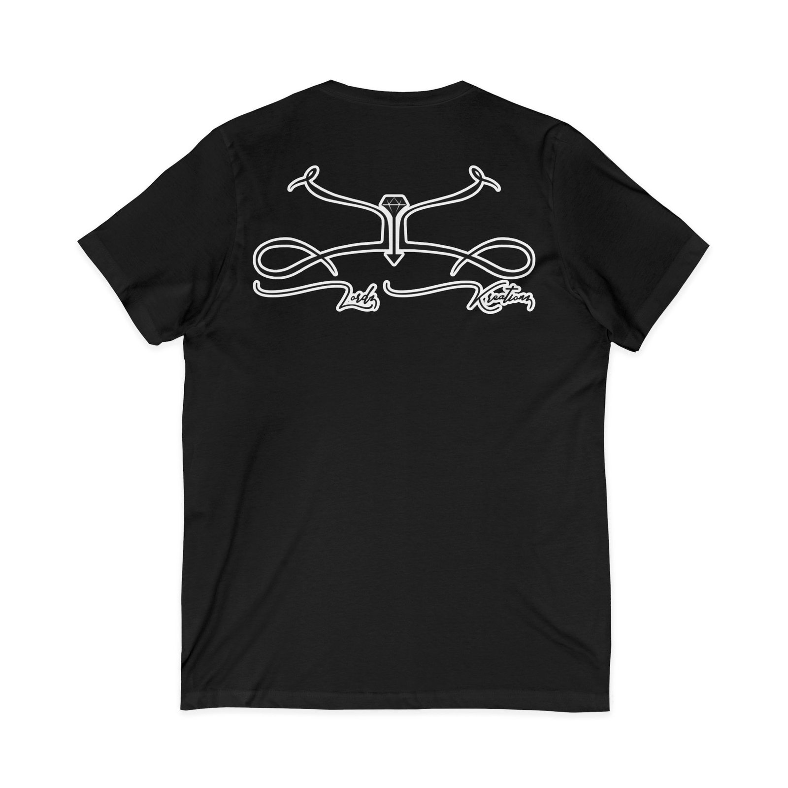 Clubs Sleeve V-Neck Tee - Image 2