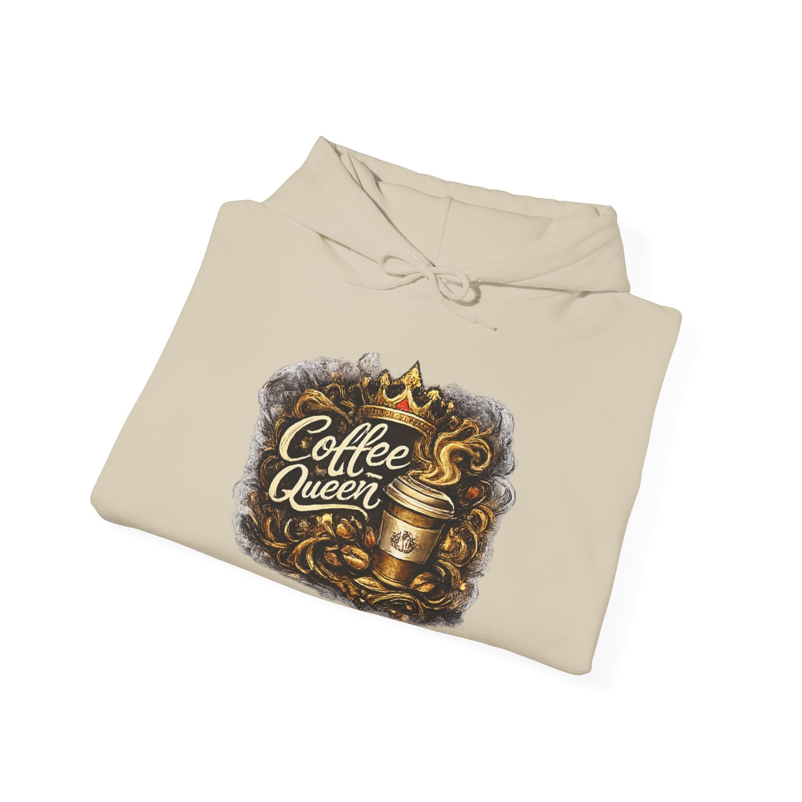 Coffee Queen Unisex Heavy Blend™ Hooded Sweatshirt - Image 12